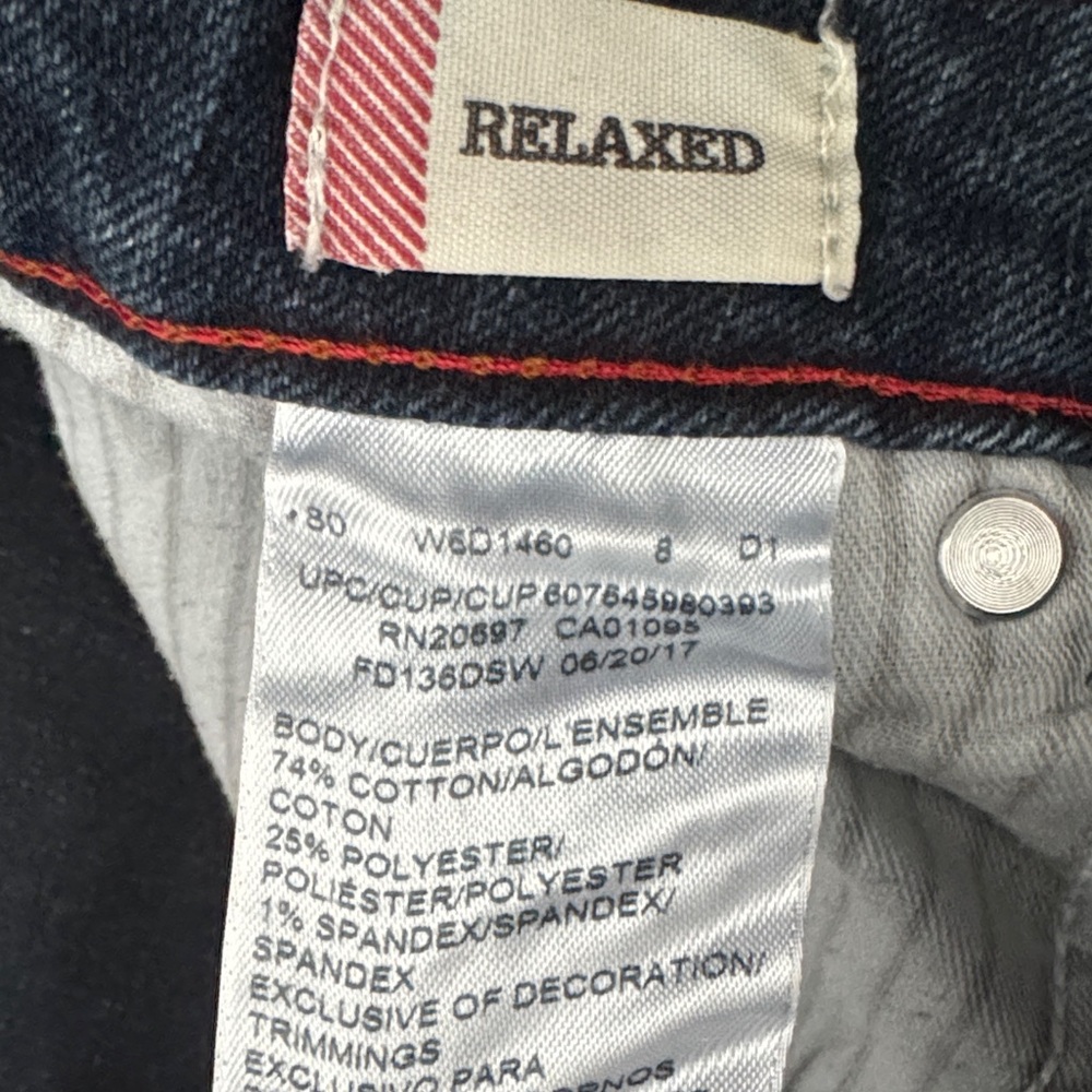 Dickies 5-pocket Women’s Bootcut Relaxed Fit Mid-Rise Denim Blue Jeans Size 8 - Picture 3 of 7